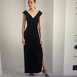 Ralph Lauren Black Maxi Dress